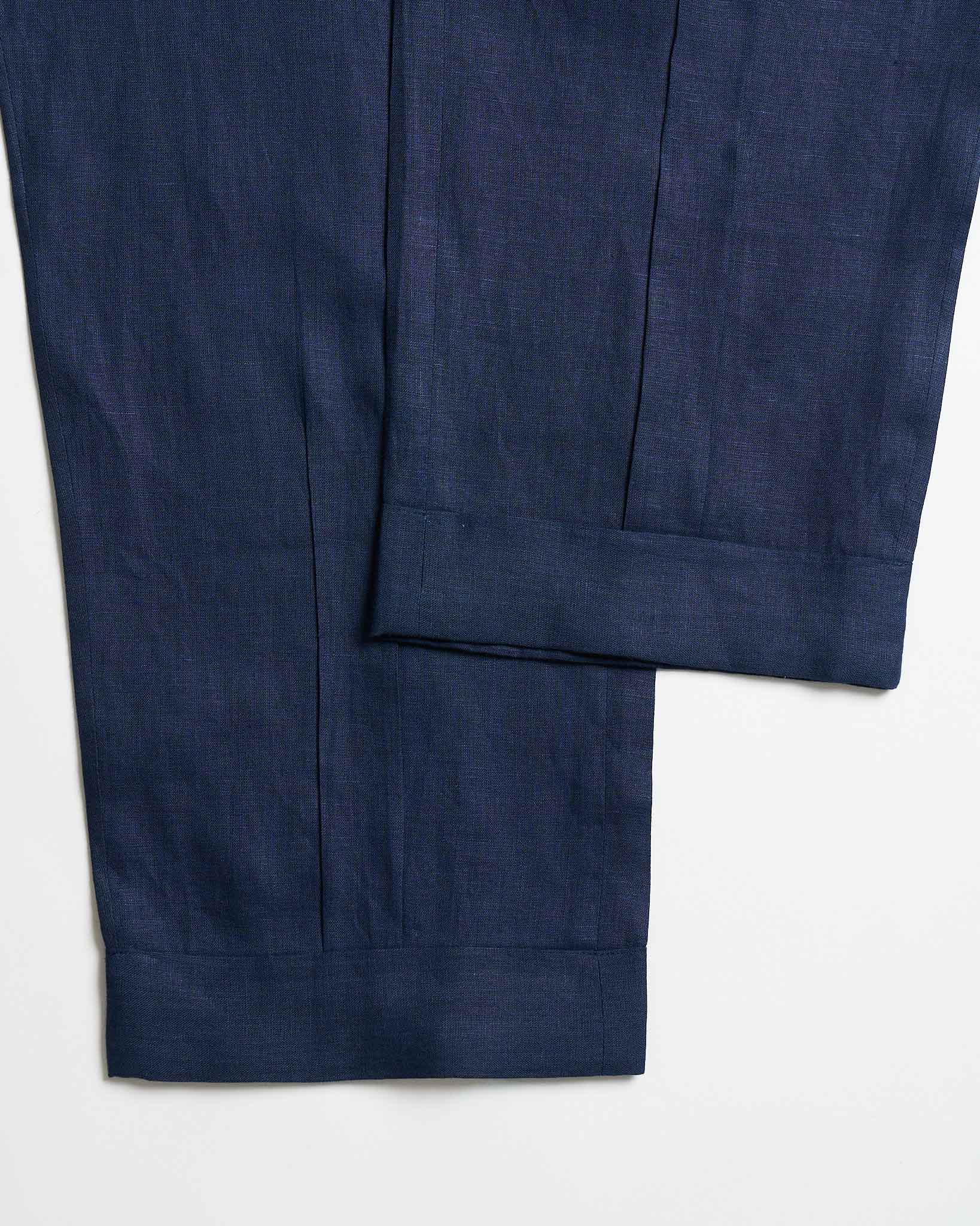 The Lune Pants in Heritage Irish Linen