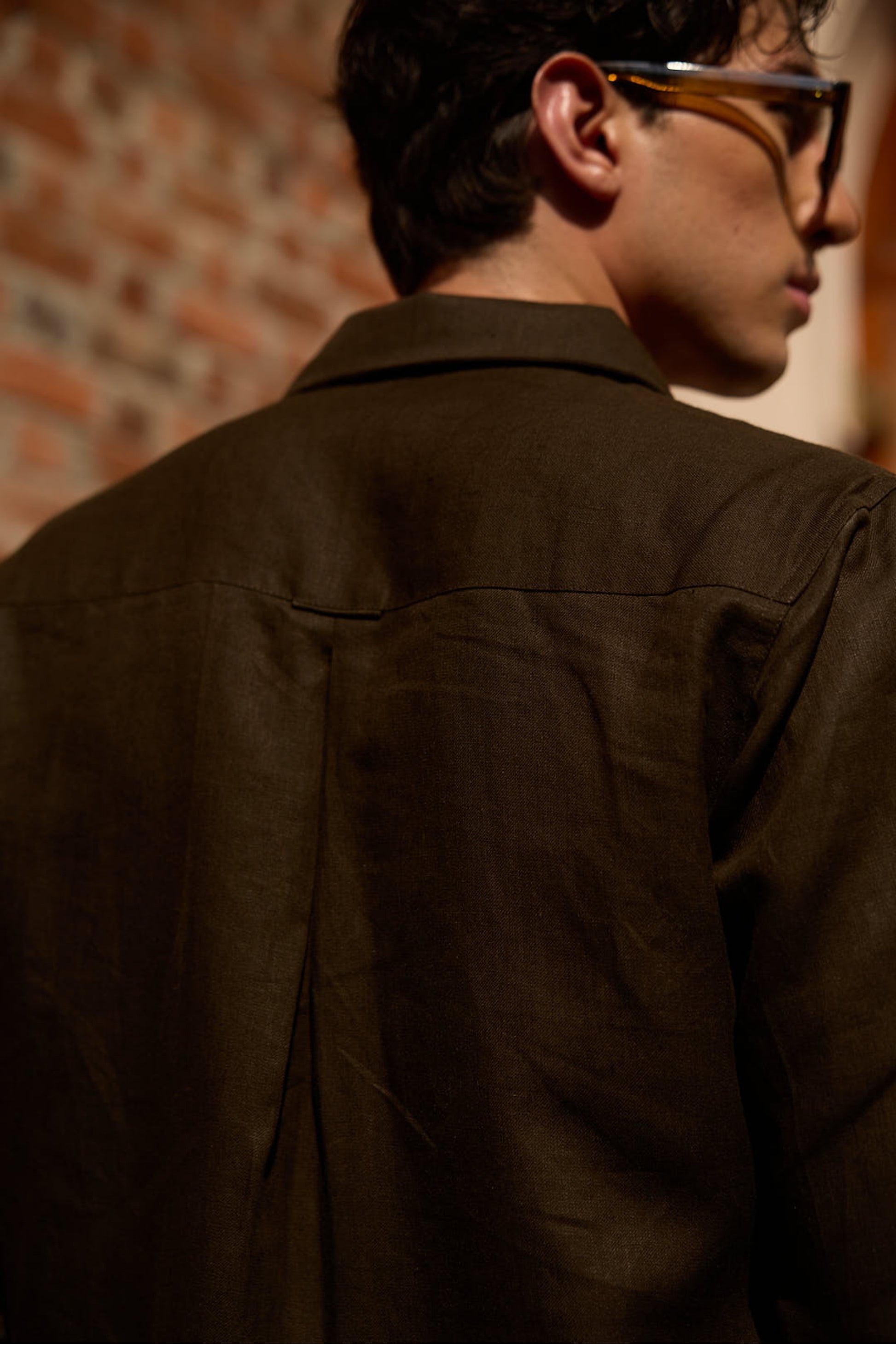 The Gaël Linen Utility Shirt