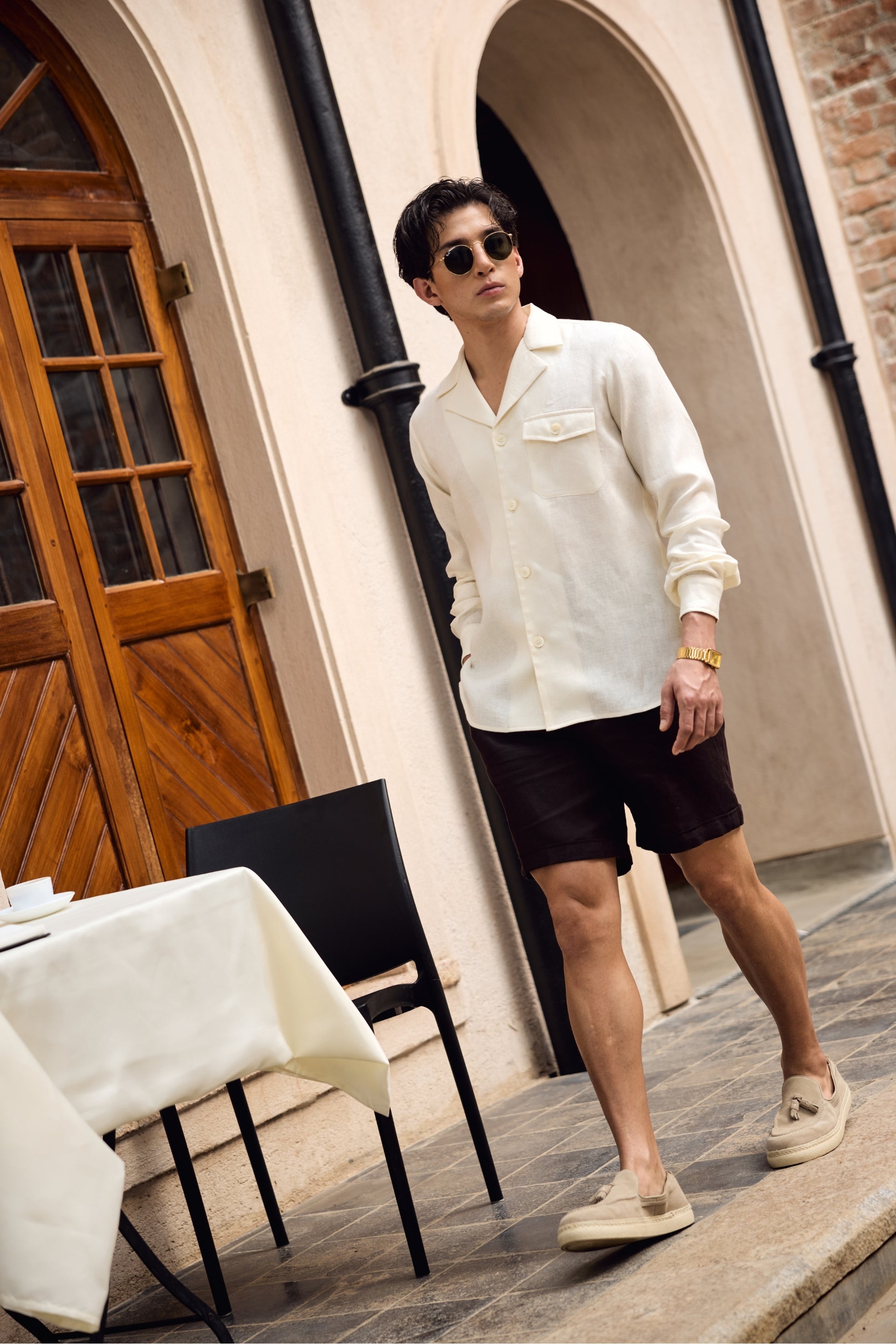 The Renan Linen Shorts