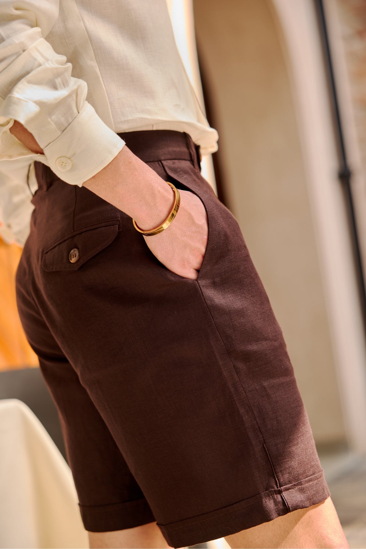 The Renan Linen Shorts