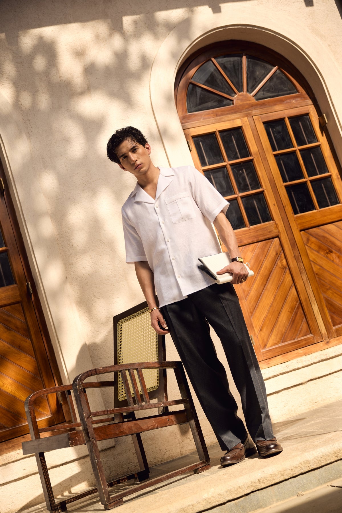 The Lucan Pure Heritage Irish  Linen Shirt