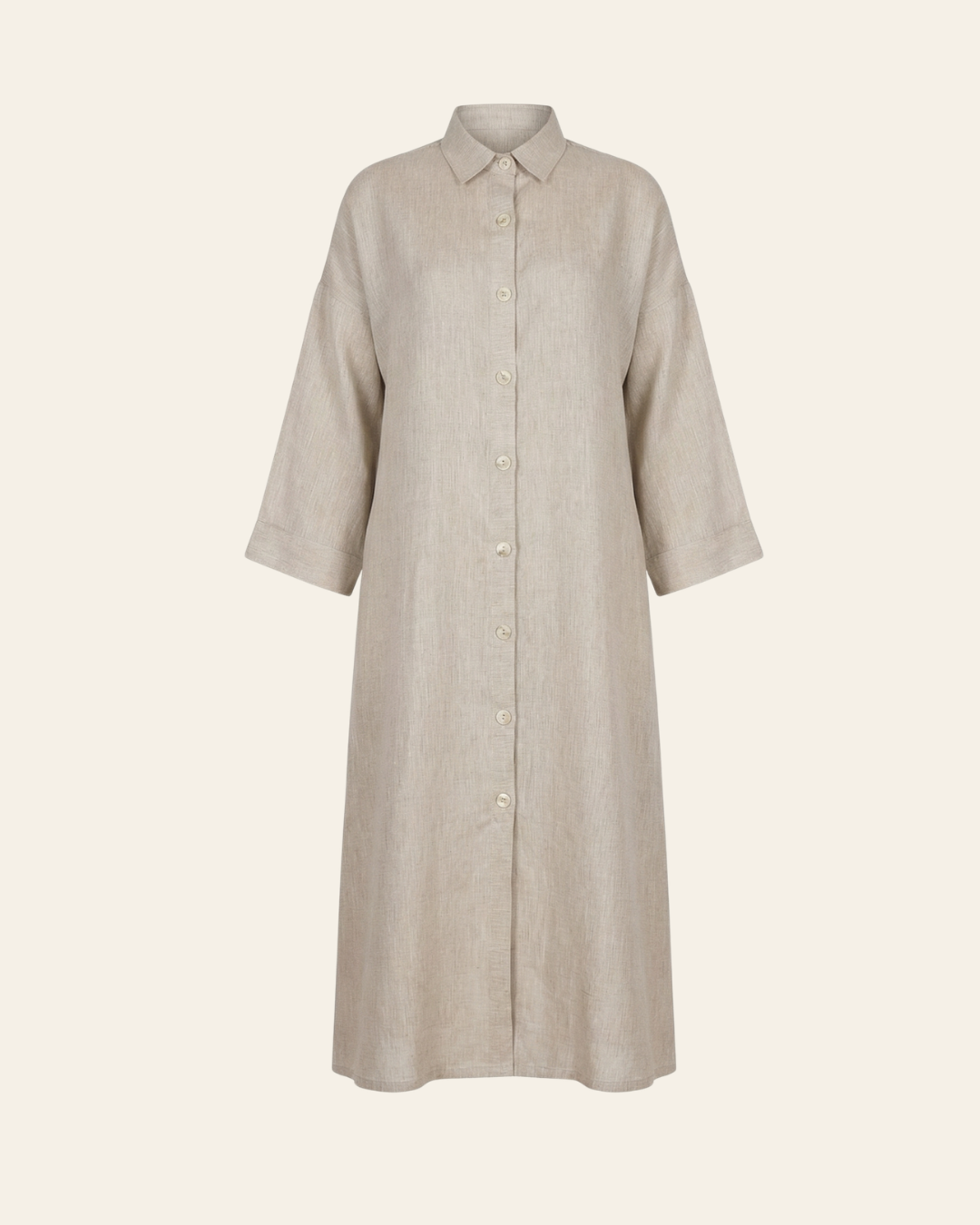 The Elin Shirt Dress in Heritage Irish Linen
