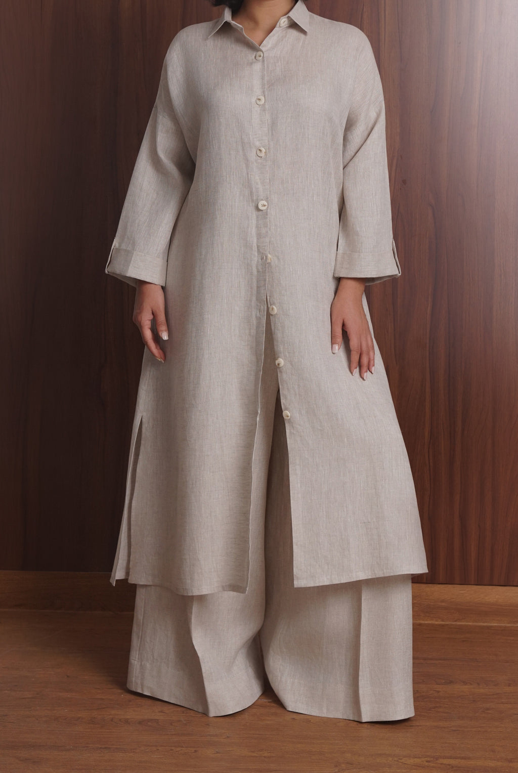 The Elin Shirt Dress in Heritage Irish Linen