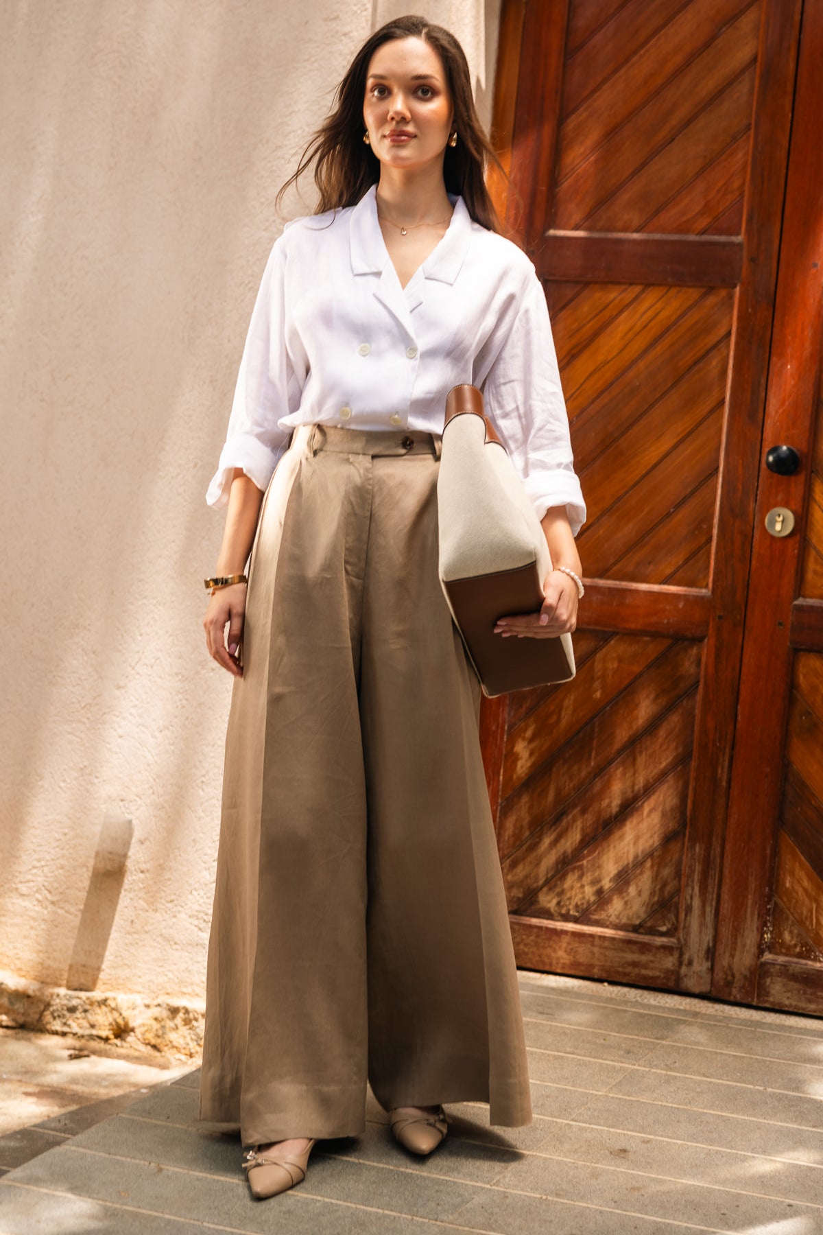 The Rivera Pants in Khaki